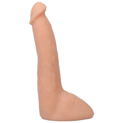 Roman Todd 8in w Removable Vac-U-Lock Suction Cup Vanilla - One Stop Adult Shop
