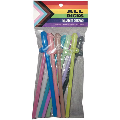 All Dicks Naughty Straws