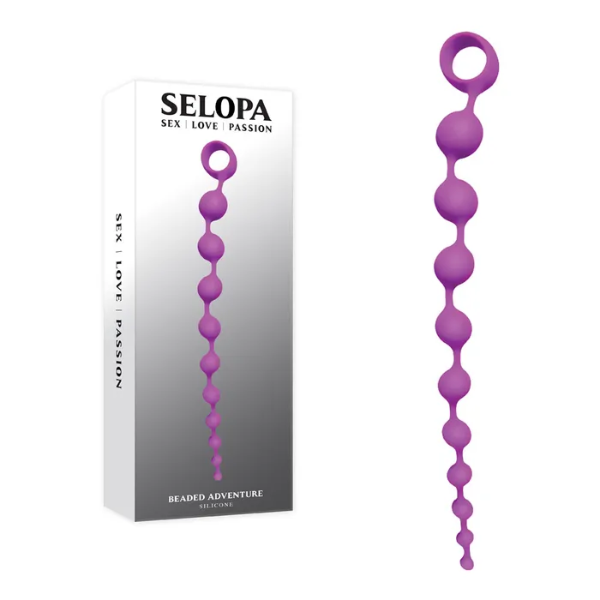 Selopa Beaded Adventure Purple - One Stop Adult Shop