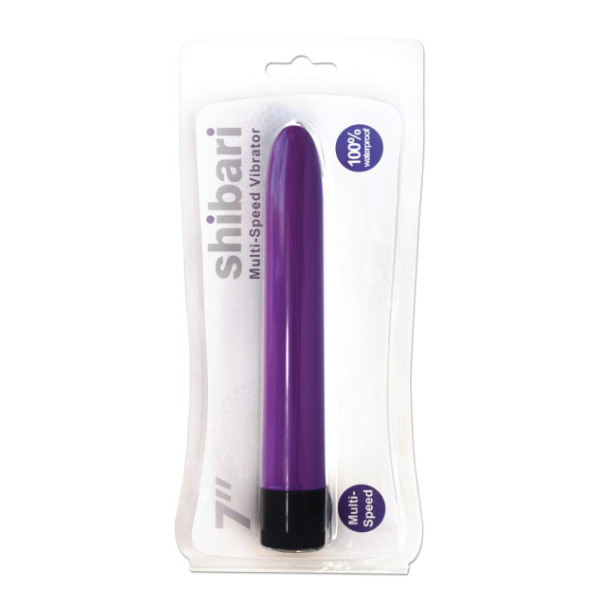 Shibari Multi-Speed Vibrator 7in Purple - One Stop Adult Shop