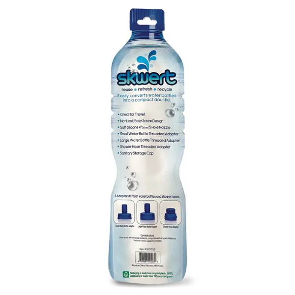 Skwert 5 Piece Water Bottle Douche Kit - One Stop Adult Shop