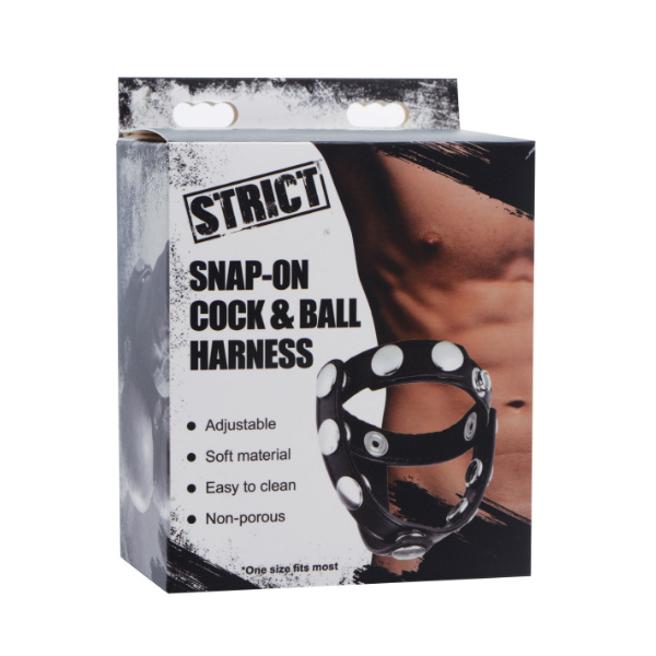 Snap-On Cock And Ball Harness - One Stop Adult Shop