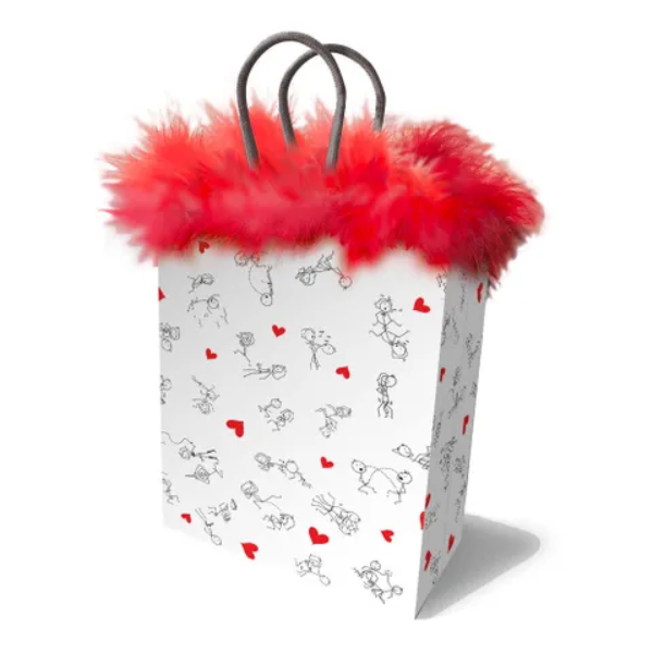 Stick Figures Gift Bag - One Stop Adult Shop