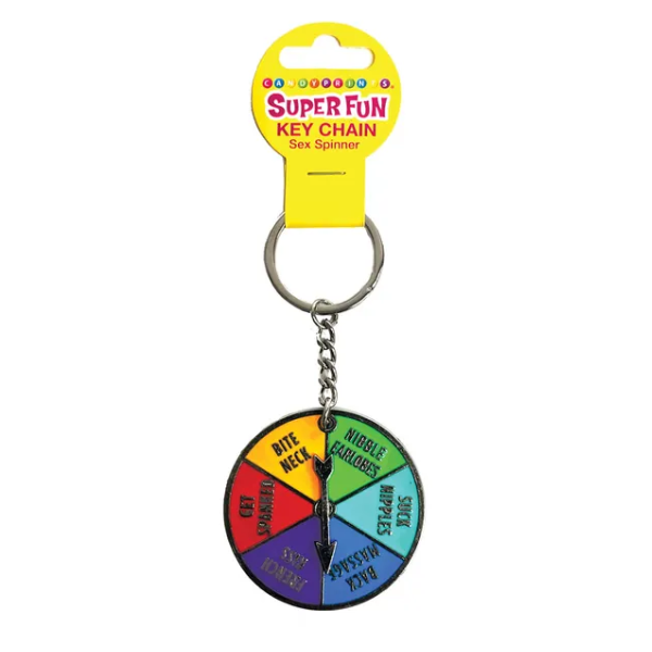 Super Fun Key Chain Sex Spinner - One Stop Adult Shop