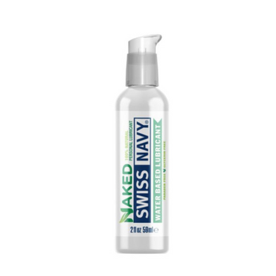 Swiss Navy Naked All Natural Water Based Lubricant 8oz/237ml - One Stop Adult Shop