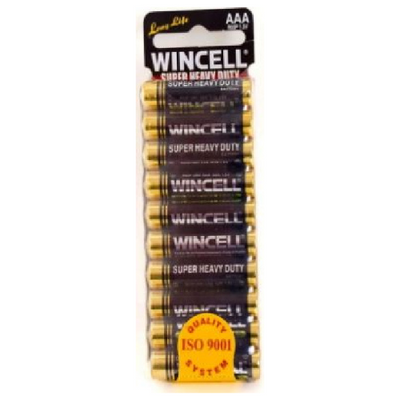 Wincell Super Heavy Duty AAA Shrink 10Pk Battery - One Stop Adult Shop