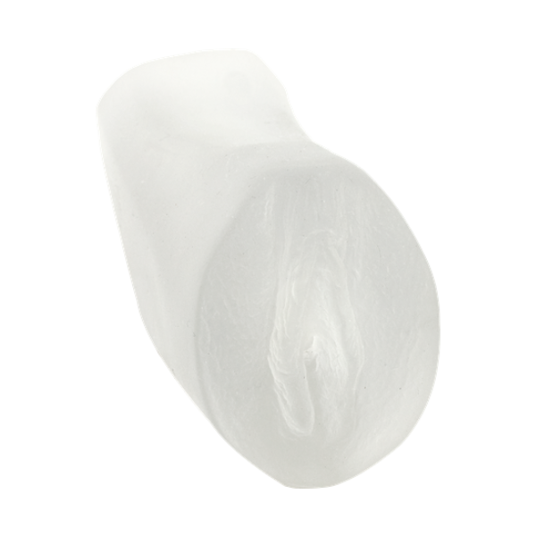 Palm Pal Ultraskyn Pussy Frosted Clear - One Stop Adult Shop