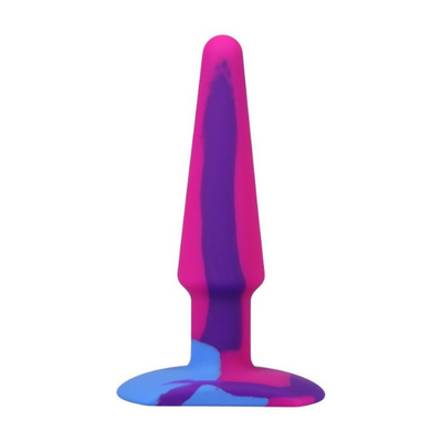 Groovy Silicone Anal Plug 5" Berry - One Stop Adult Shop