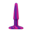 Groovy Silicone Anal Plug 4" Berry - One Stop Adult Shop