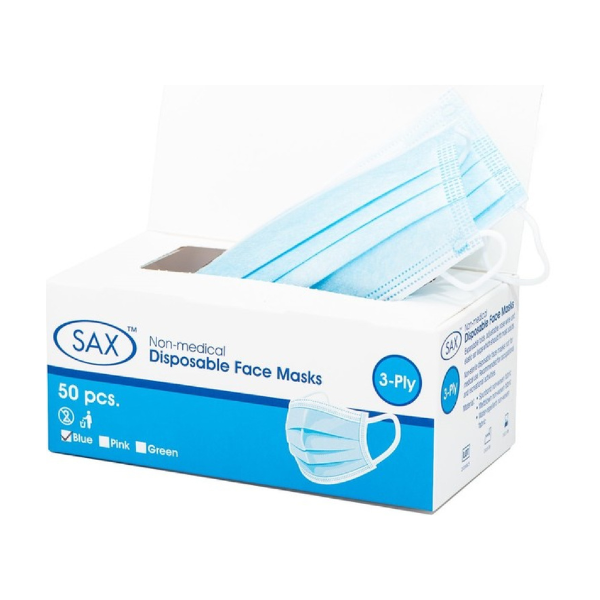 Disposable Face Mask 50pk - One Stop Adult Shop