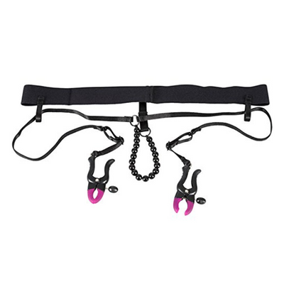 Bad Kitty Pearl String with Clamps - One Stop Adult Shop