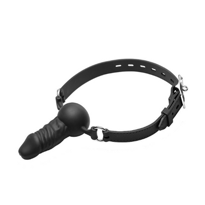 Bad Kitty Silicone Penis Ball Gag - One Stop Adult Shop
