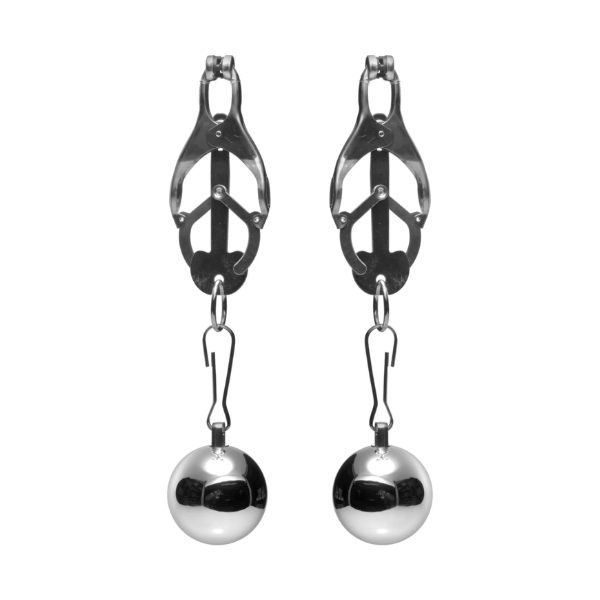 Deviant Monarch Weighted Nipple Clamps - One Stop Adult Shop
