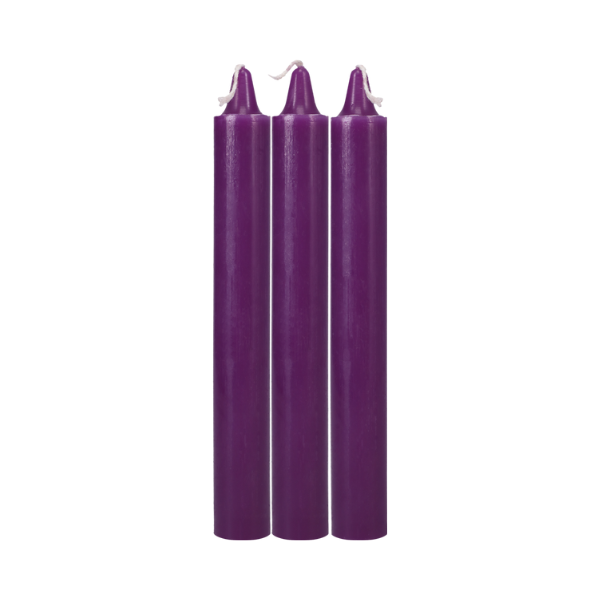 Japanese Drip Candles 3pk Purple - One Stop Adult Shop