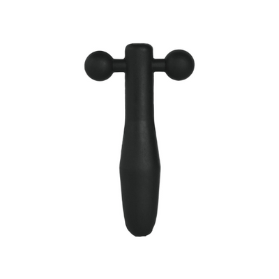 Silicone Cum-Thru Barbell Penis Plug - One Stop Adult Shop