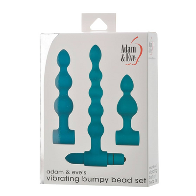 Adam & Eve Vibrating Bumpy Bead Set - One Stop Adult Shop