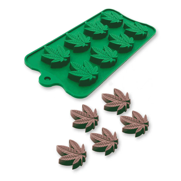 Cannabis Silicone Weed Leaf Ice Mould - One Stop Adult Shop