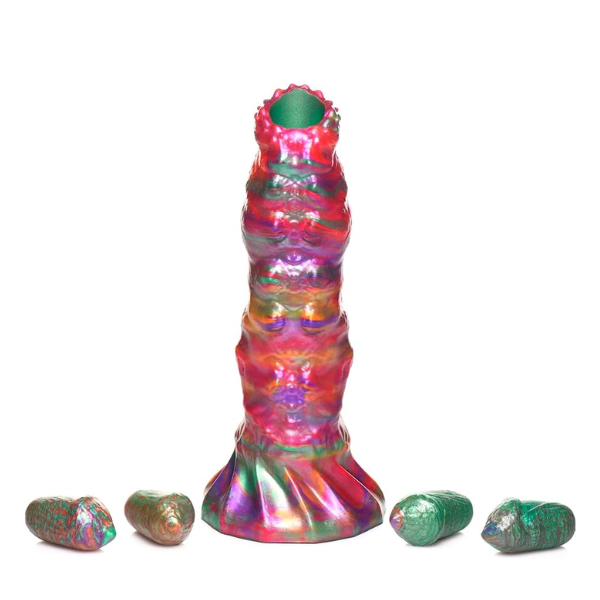 Creature Cocks Larva Silicone Dildo - One Stop Adult Shop