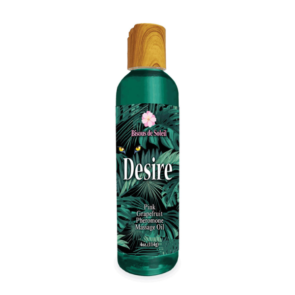 Desire Pheromone Massage Oil Pink Grapefruit - One Stop Adult Shop