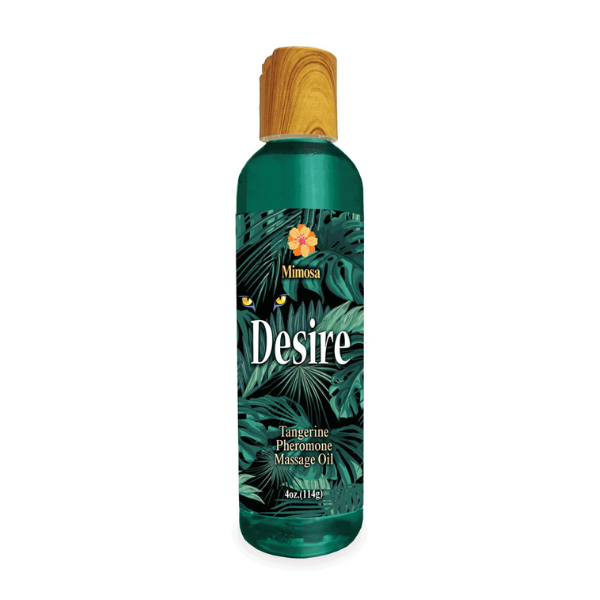 Desire Pheromone Massage Oil Tangerine - One Stop Adult Shop