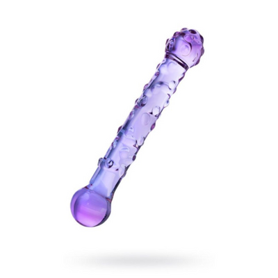 Sexus Glass Dildo Duo Pink 19.6cm - OSAS