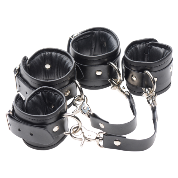 PU Leather Lined Cuffs