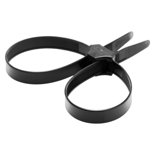 Misbehaved Black Zip Tie Police Cuffs