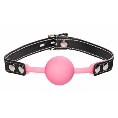 Glow Gag Glow in the Dark Silicone Ball Gag - OSAS