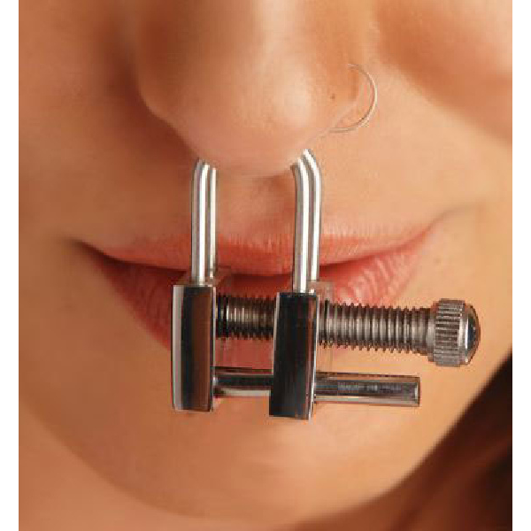 Nose Shackle Stainless Steel Adjustable Nose Clamp