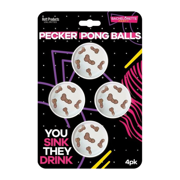 Pecker Beer Pong Balls - OSAS