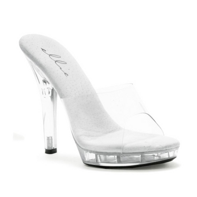 Slip On Sandal Clear 5in Size 9 - OSAS