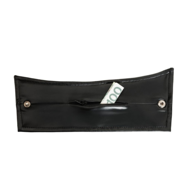 Wrist Wallet Pair with Hidden Zipper