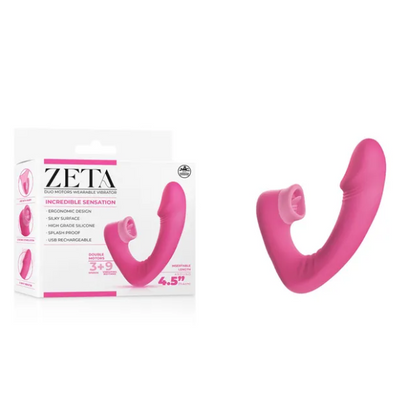 Zeta Duo Motor Wearable Vibrator