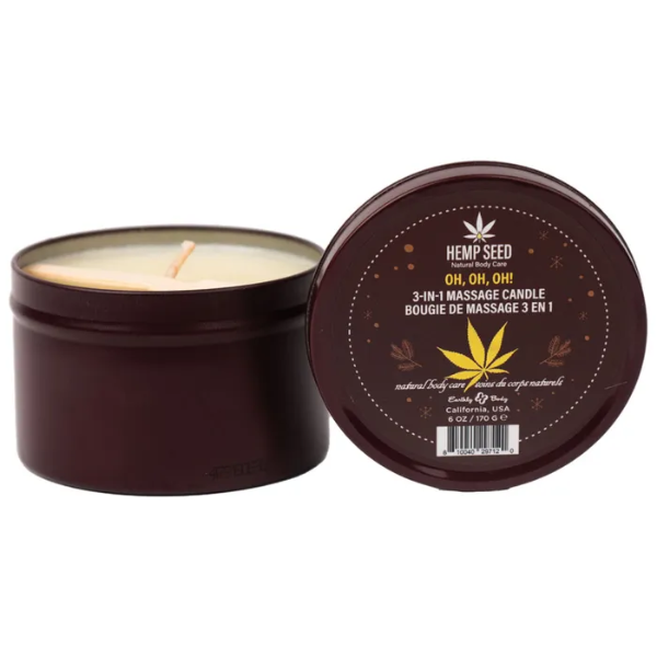 Hemp Seed 3-In-1 Massage Candle Oh! Oh! Oh!