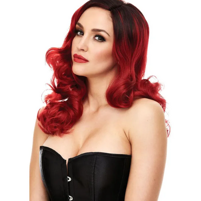 Pleasure Wigs Candice Red/Black - OSAS