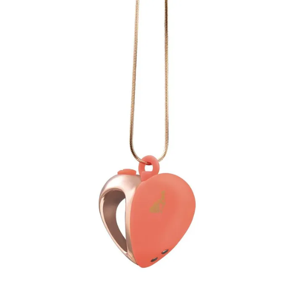 Lapdance Heart Pendant Wearable Necklace Vibrator - OSAS