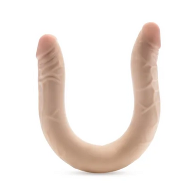 Dr. Skin Plus 16.5in Posable Double Dong Flesh - OSAS