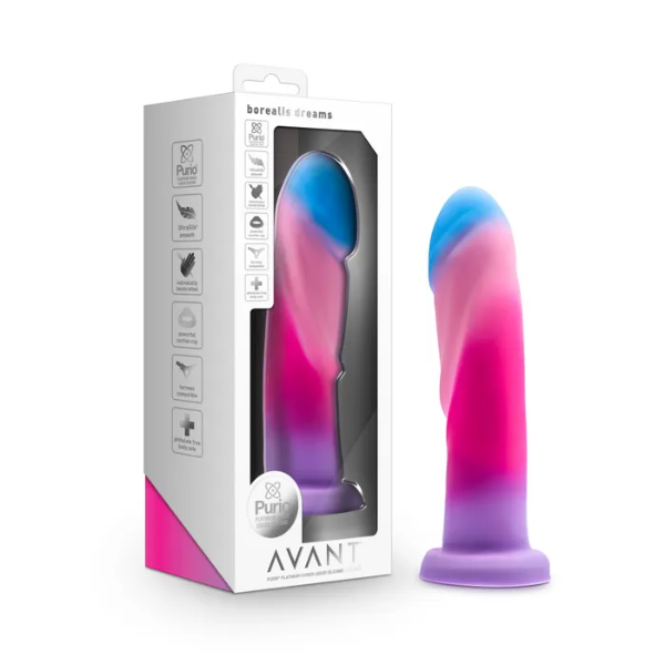 Avant Borealis Dreams Cotton Candy Coloured 19.7cm Dildo