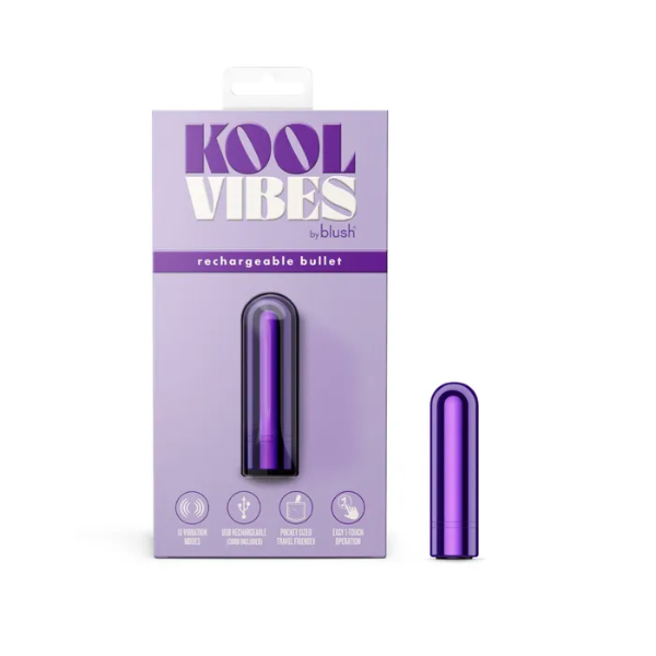 Kool Vibes Rechargeable Mini Bullet Grape