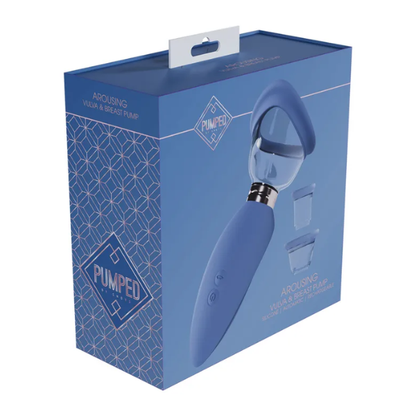 PUMPED Arousing Auto Ladies Pump Blue