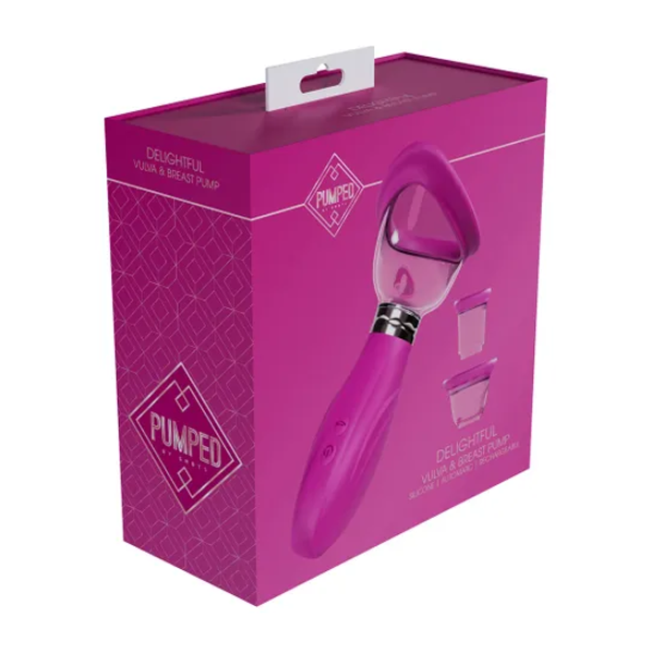 PUMPED Delightful Auto Ladies Pump Pink