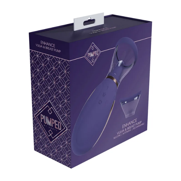 PUMPED Sensual Auto Vulva & Brest Pump Purple