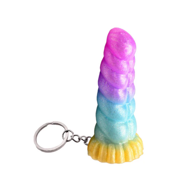 Creature Cocks Mystique Unicorn Keychain - OSAS