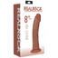 REALROCK 20cm Vibrating & Rotating Cock Tan