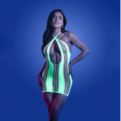 Glow Synthesize Seamless Keyhole Dress O/S