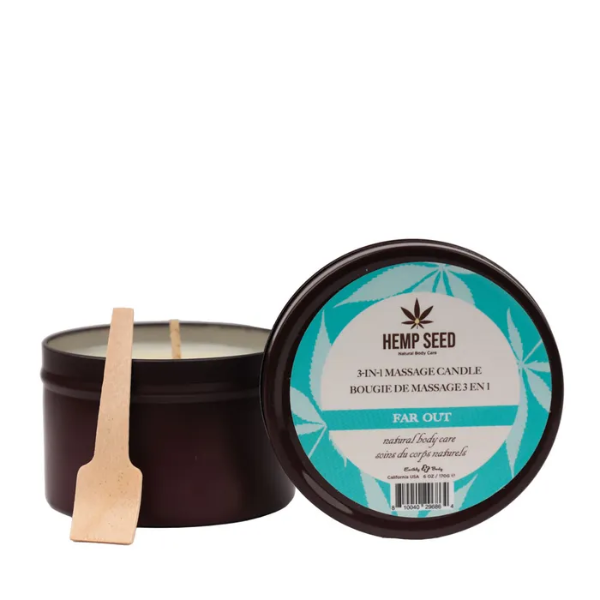 Hemp Seed 3-In-1 Massage Candle