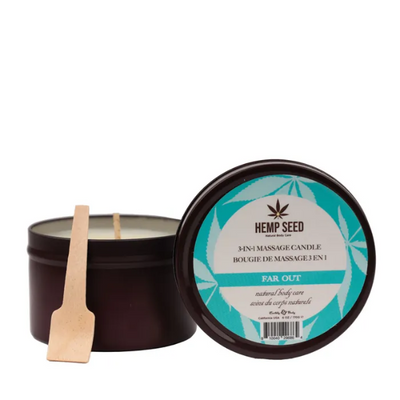 Hemp Seed 3-In-1 Massage Candle - OSAS