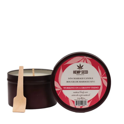 Hemp Seed 3-In-1 Massage Candle - OSAS