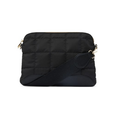 Crossbody Quilted Bag Medium Black