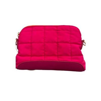 Crossbody Quilted Bag Neon Pink - OSAS